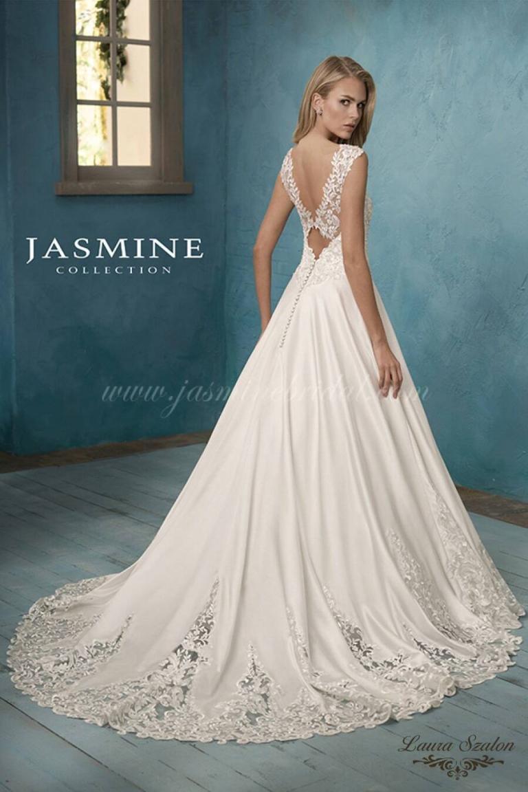 Abroncsos Jasmine Collection menyasszonyi ruha.